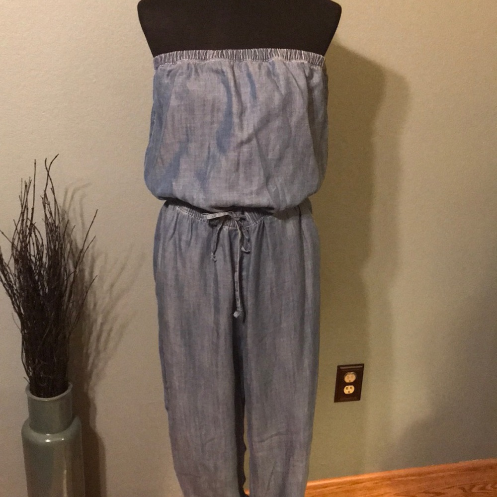 Strapless jumpsuit